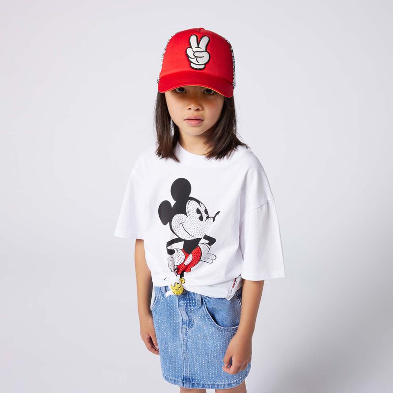 MARC JACOBS Denim Rhinstone Skirt 4-10Y image number 3